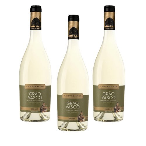 Grão Vasco Dão - Weißwein - 3 Flaschen von Grão Vasco