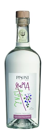 Grappa Chardonnay Pisoni Italien (1 x 0,7 Ltr) (Gewürztraminer) von Grappa Chardonnay Pisoni