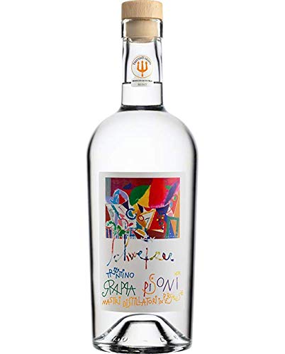 Grappa Pisoni Italien Trentino (1 x 0,7 Ltr) (Trentina Riccardo Schweizer) von Grappa Chardonnay Pisoni