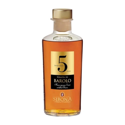 Grappa Sibona Invecchiata Nebbiolo Barolo 5 Jahre Medium Flasche 50 cl Grappa Sibona Invecchiata Nebbiolo Barolo 5 Jahre Medium Flasche 50 cl von Grappa Sibona