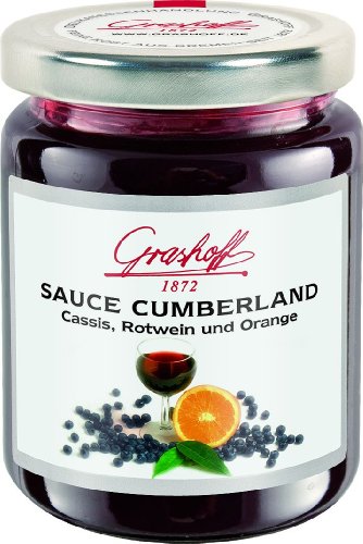 Grashoff Cumberlandsauce, 200 ml, 3er Pack (3 x 200 ml) von Grashoff