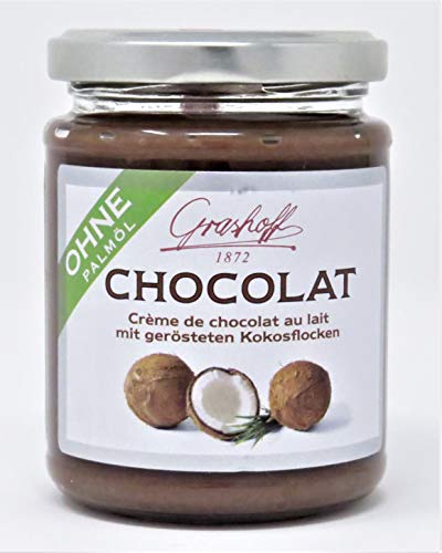 235g Grashoff Schokoladenmilchcreme mit Kokosnussflocken von Grashoff