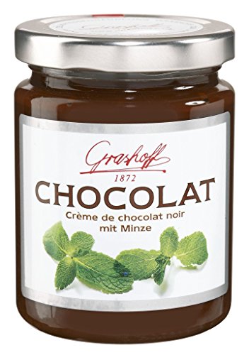 Grashoff - Chocolat 'Crème de chocolat noir mit Minze' - 250 GR von Grashoff