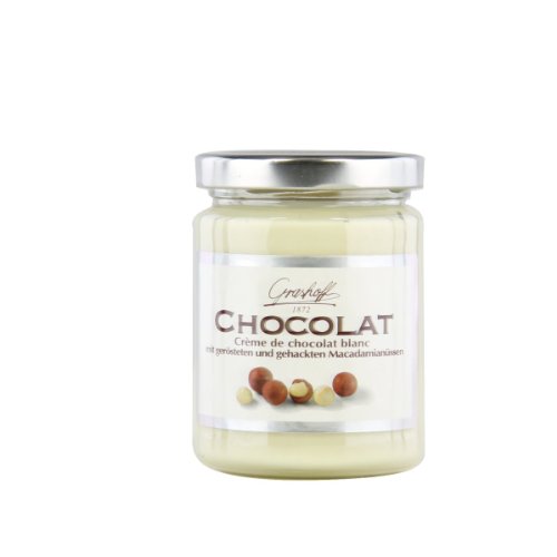 Grashoff Grashoff CHOCOLAT Schokoladencreme Mit gerösteten Macadamianüssen. - 1 x 235 g von Grashoff