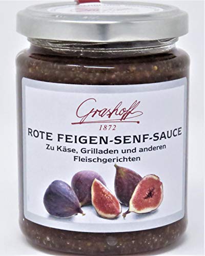 Grashoff Rote Feigen-SENF-Sauce - von Grashoff