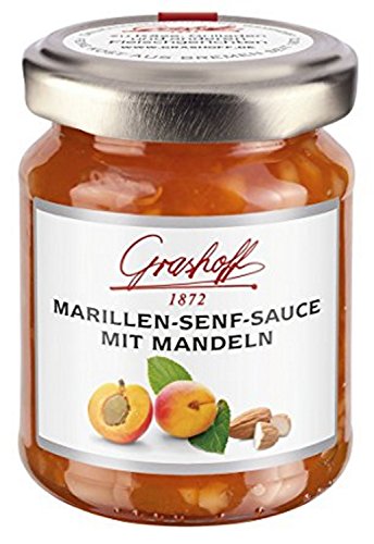 Marillen-Senf-Sauce mit Mandeln 125 gr. - Grashoff 1872 von Grashoff