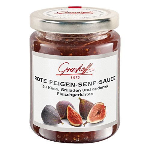 Rote Feigen-Senf-Sauce 125 gr. - Grashoff 1872 von Grashoff