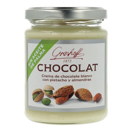 Weiße Chocolat mit Pistazien & Bittermandelaroma von Grashoff Weiße Chocolat mit Pistazien & Bittermandelaroma von Grashoff von Grashoff