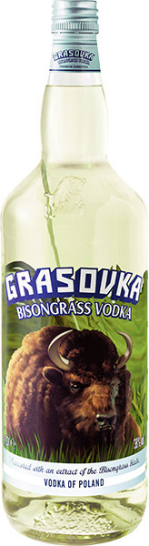 Grasovka Bisongrass Vodka 38% vol. 0,5 l von Grasovka