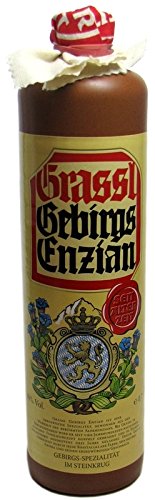 Grassl Gebirgs Enzian 0.7l im Steinkrug 40% von Grassl