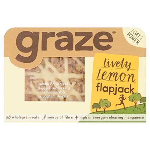 Grasen 53G Zitrone Sprühregen Flapjack von Graze