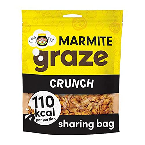 Graze Marmite Crunch-Beutel, 130 g Graze Marmite Crunch-Beutel, 130 g von Graze