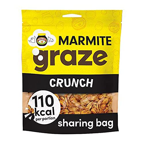 Graze Marmite Crunch-Beutel, 130 g von Graze