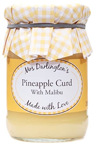 Mrs Darlington's Ananas-Kurd mit Malibu, 200 g von Great British Confectionery Company