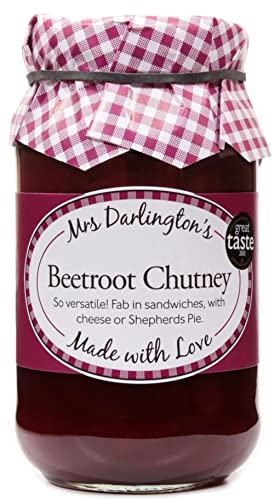 Mrs Darlington's Beetroot Chutney 312 g von The Great British Confectionery Company