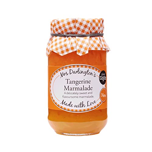 Mrs Darlington's Mandarine-Marmelade, 340 g, 6 Stück von The Great British Confectionery Company