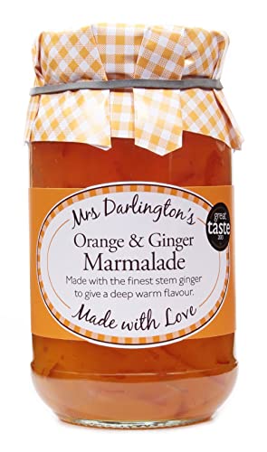 Mrs Darlington's Orange & Ginger Marmelade, 340 g von Great British Confectionery Company