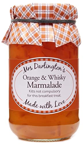 Mrs Darlington's Orange & Whisky-Marmelade, 340 g von Great British Confectionery Company