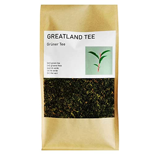 GREATLAND Grüner Tee - Indonesischer Tee Lose Blätter (1 KG) von Greatland