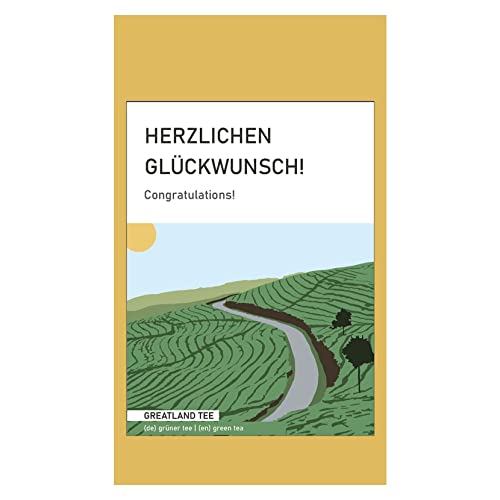 GREATLAND Grüner Tee - Indonesischer Tee Lose Blätter 100 gramm - Geschenktee von Greatland