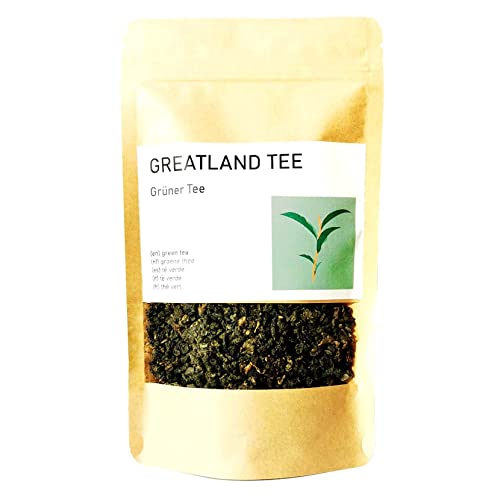 GREATLAND Grüner Tee - Indonesischer Tee Lose Blätter 150 gramm von Greatland