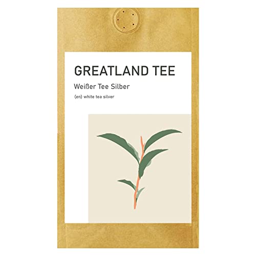GREATLAND Weißer Tee Silber- Indonesischer Tee – 100 g von Greatland