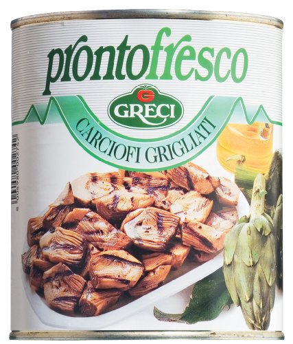 Greci Carciofi grigliati / Artischockenherzen, geviertelt, gegrillt 800 gr. Greci Carciofi grigliati / Artischockenherzen, geviertelt, gegrillt 800 gr. von Greci