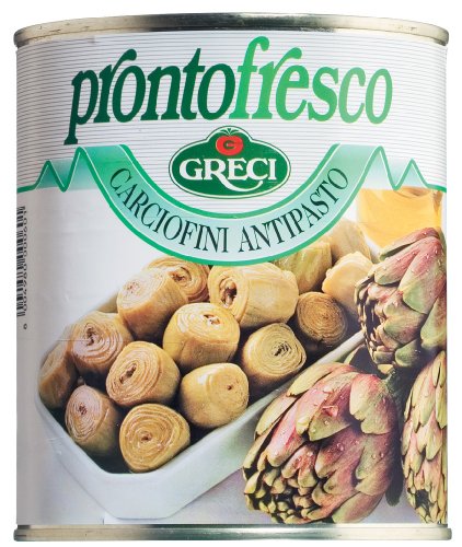 Greci Carciofini antipasto / Artischocken, ganz, in Olivenöl 780 gr. Greci Carciofini antipasto / Artischocken, ganz, in Olivenöl 780 gr. von Greci