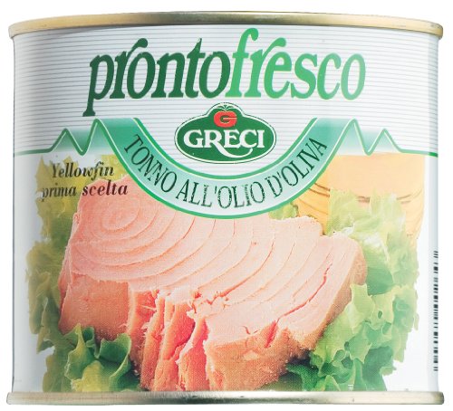 Greci Tonno all`olio d`oliva / Thunfisch in Olivenöl 620 gr. Greci Tonno all`olio d`oliva / Thunfisch in Olivenöl 620 gr. von Greci