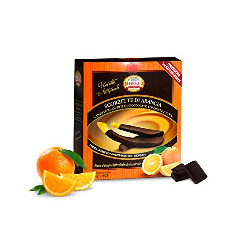 Greco Orangen-Scorzette Candita 200 g von Greco