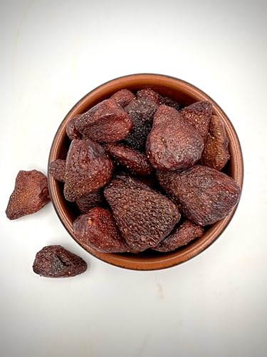Osmotische Erdbeeren, ganze getrocknete Früchte, 30 g – 4,9 kg, ohne Zuckerzusatz, Fragaria Ananassa, 70 g Osmotische Erdbeeren, ganze getrocknete Früchte, 30 g – 4,9 kg, ohne Zuckerzusatz, Fragaria Ananassa, 70 g von GreekHerbay
