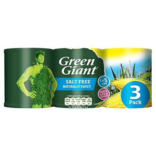 Green Giant Salzfreies Zuckerblumen, 3 x 198 g von Green Giant