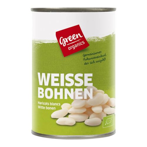 Green Organics Bohnen weiß, Dose, 400g (1) von Greenorganics