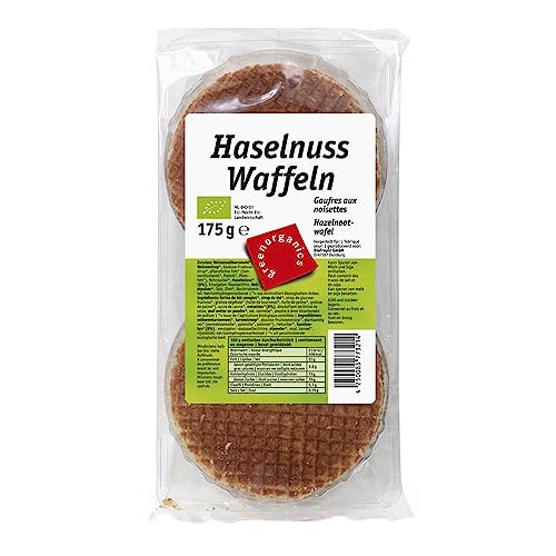 Green Organics Haselnusswaffeln, 175g (1) von Greenorganics