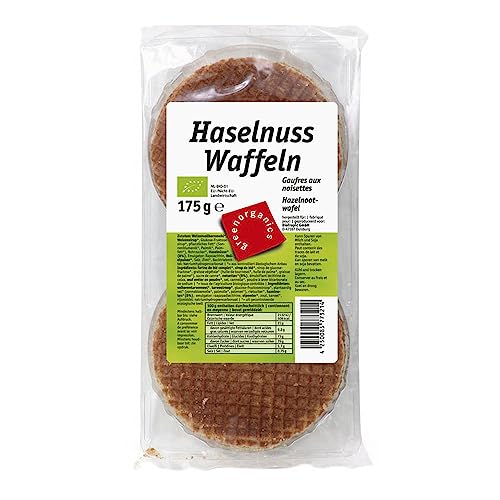 Green Organics Haselnusswaffeln, 175g (1) von Green Organics