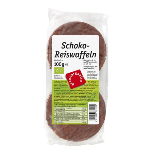 Green Organics Reiswaffeln, Schoko, 100g (1) von Green Organics