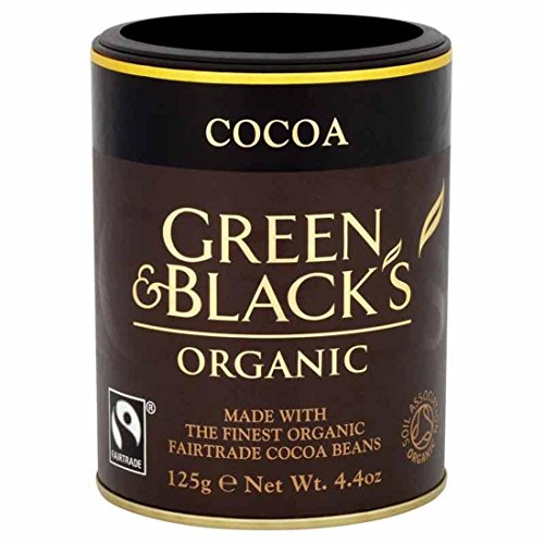 4 X Grün Und Schwarzen Kakaopulver 125G 4 X Grün Und Schwarzen Kakaopulver 125G von Green & Blacks