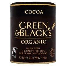 Green And Blacks Organic Cocoa Fair Trade 125G von Green & Blacks