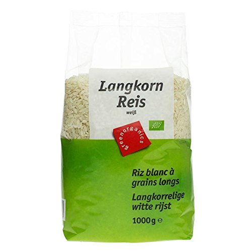 green Langkornreis, weiß (1 kg) - Bio von green