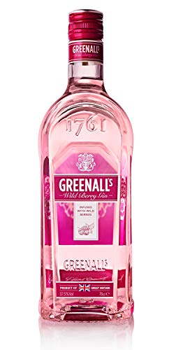Greenall's Wild Berry Gin 37,5% vol., Premium Gin mit Brombeer und Himbeer Note (1 x 0.7 l) von Greenall's
