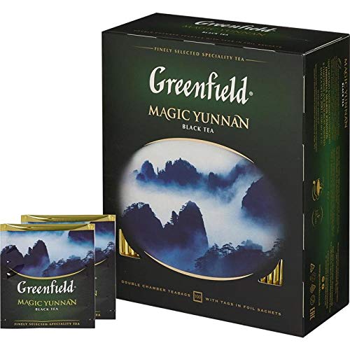 Tee Greenfield black MAGIC YUNNAN | 100 teebeutel | China von Greenfield
