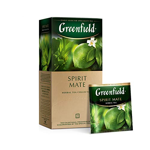 GREENFIELD SPIRIT MATE | HERBAL MATE TEE | Kräutertee | Tradition aus Südamerika | 25 beutel von Greenfield
