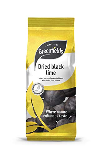 Getrocknete schwarze Limette, 55 g, 100 % natürlich von · SINCE 1982 . GREENFIELDS