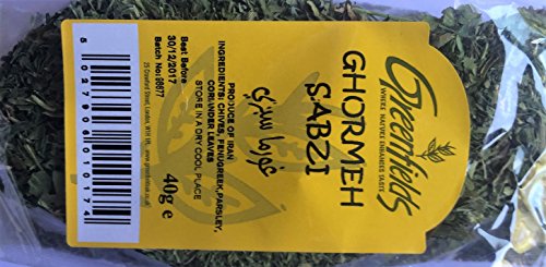 Ghormeh Sabzi Greenfields, 40 g, 10 Stück von Greenfields