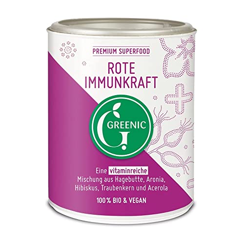 Greenic Superfood - Rote Immunkraft Trinkpulver, 130g (12er Pack) von Greenic