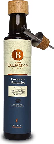 Aceto Balsamico Cranberry 250 ml inkl. Ausgießer [SET] von greenomic