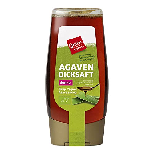 Green Organics Agavendicksaft dunkel, Spenderflasche, 350g von Greenorganics