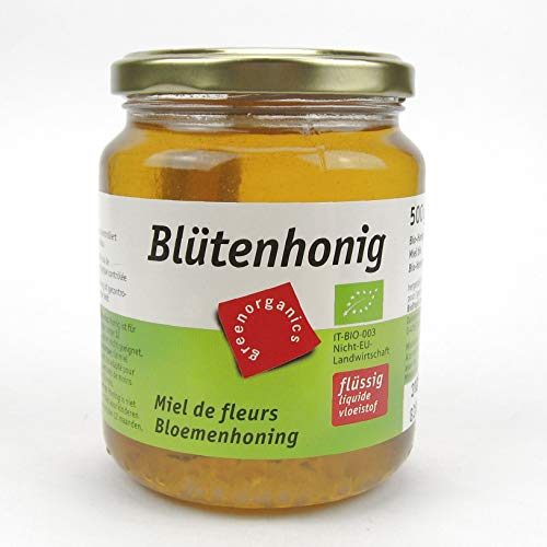 Green Organics Blütenhonig flüssig bio 500 g von Greenorganics