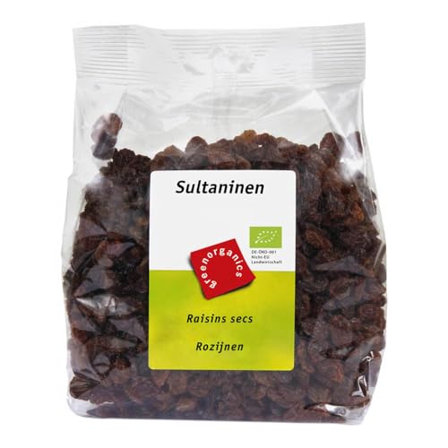 Green Organics Sultaninen, geölt, 500g Green Organics Sultaninen, geölt, 500g von Greenorganics
