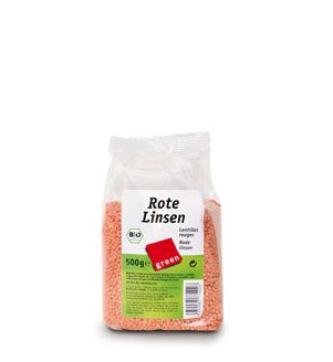 greenorganics, Linsen rot trocken, 500g greenorganics, Linsen rot trocken, 500g von Greenorganics